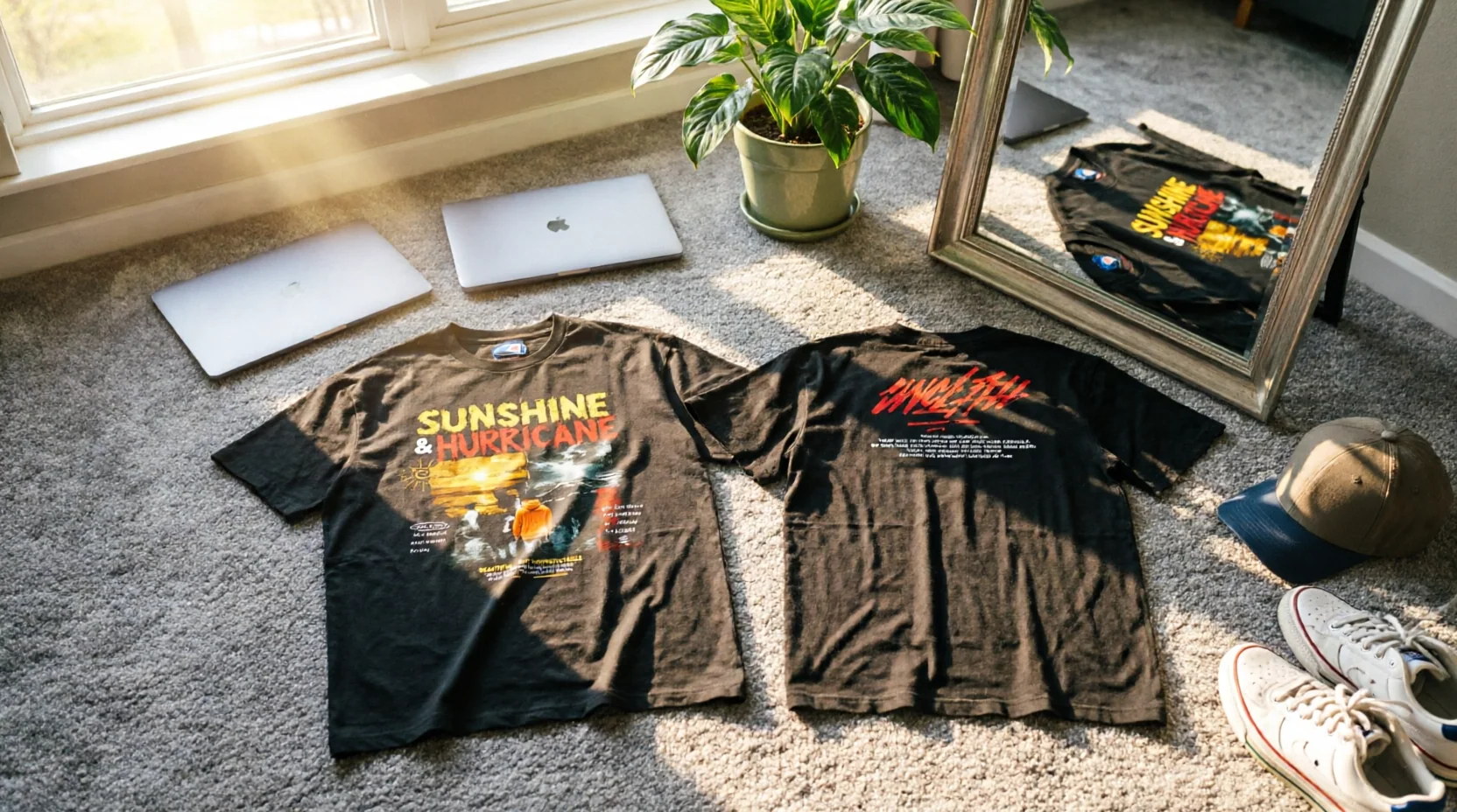 SUNSHINE & HURRICANE DUALITY — garment